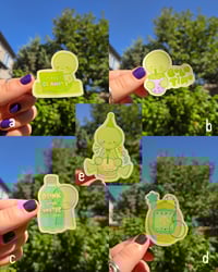 Image 1 of Smiski stickers