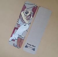 Image 2 of Traditional Bookmark--Swoopy at a Chinese Lion Dance