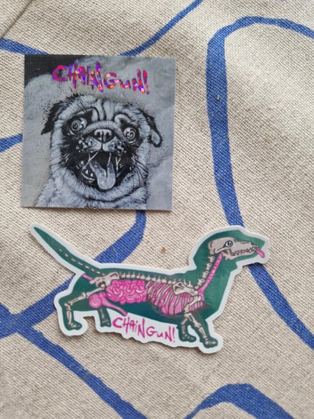 Image of c.g. chimp stickers