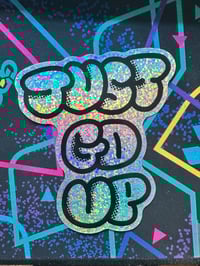 Just Go Up sticker