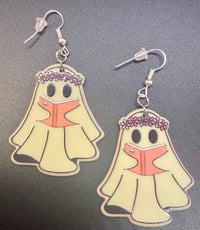 Image 1 of Book Boo Earrings