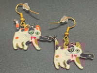 Image 2 of Mr. Murder Mittens Earrings