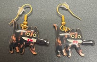 Image 5 of Mr. Murder Mittens Earrings