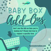 Custom Baby Gift Box Add-Ons