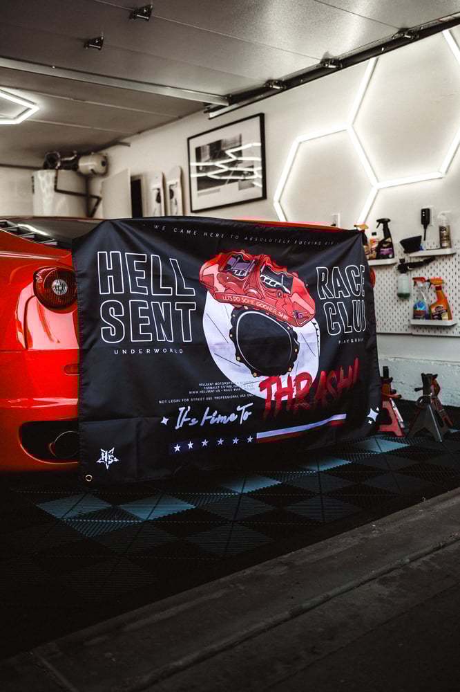 Image of Hellsent Race Club Flag