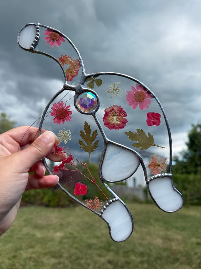 ***Seconds/Trial Piece*** Pink Floral Booty (Large)