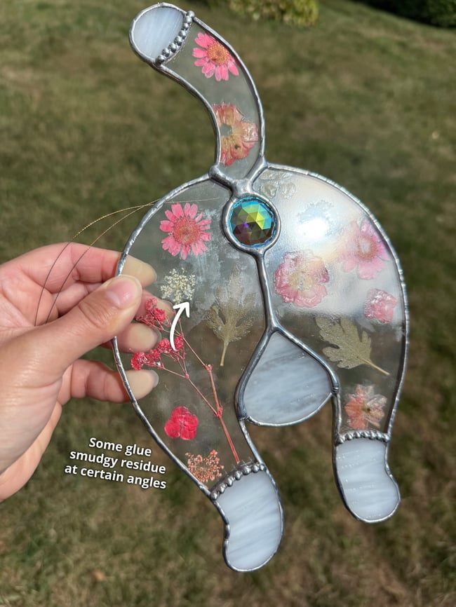 ***Seconds/Trial Piece*** Pink Floral Booty (Large)