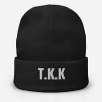 Image 2 of TKK Embroidered Beanie