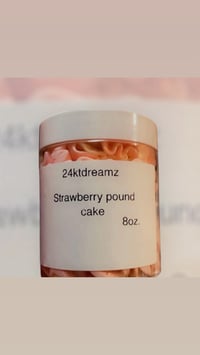 Strawberry pound cake 