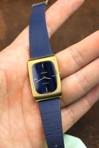 Image 1 of 1970s Omega Genève - Navy Holo Dial 511.0469 - Cal 625-  All Original - With Box 