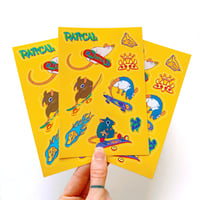Image 2 of "RATICAL" sticker sheet