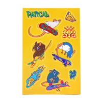 Image 1 of "RATICAL" sticker sheet