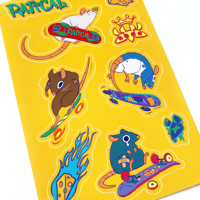 Image 4 of "RATICAL" sticker sheet