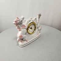 Image 2 of Unicorn Quartz Clock, Pearlescent Unicorns From The 80's, #926