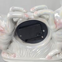 Image 8 of Unicorn Quartz Clock, Pearlescent Unicorns From The 80's, #926