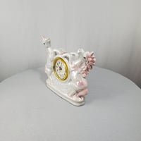 Image 3 of Unicorn Quartz Clock, Pearlescent Unicorns From The 80's, #926