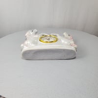 Image 5 of Unicorn Quartz Clock, Pearlescent Unicorns From The 80's, #926
