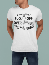 Image 1 of Express Yourself Graphic T-Shirt - Soft Breathable Cotton Classic Fit Classic Casual Wardrobe Gift