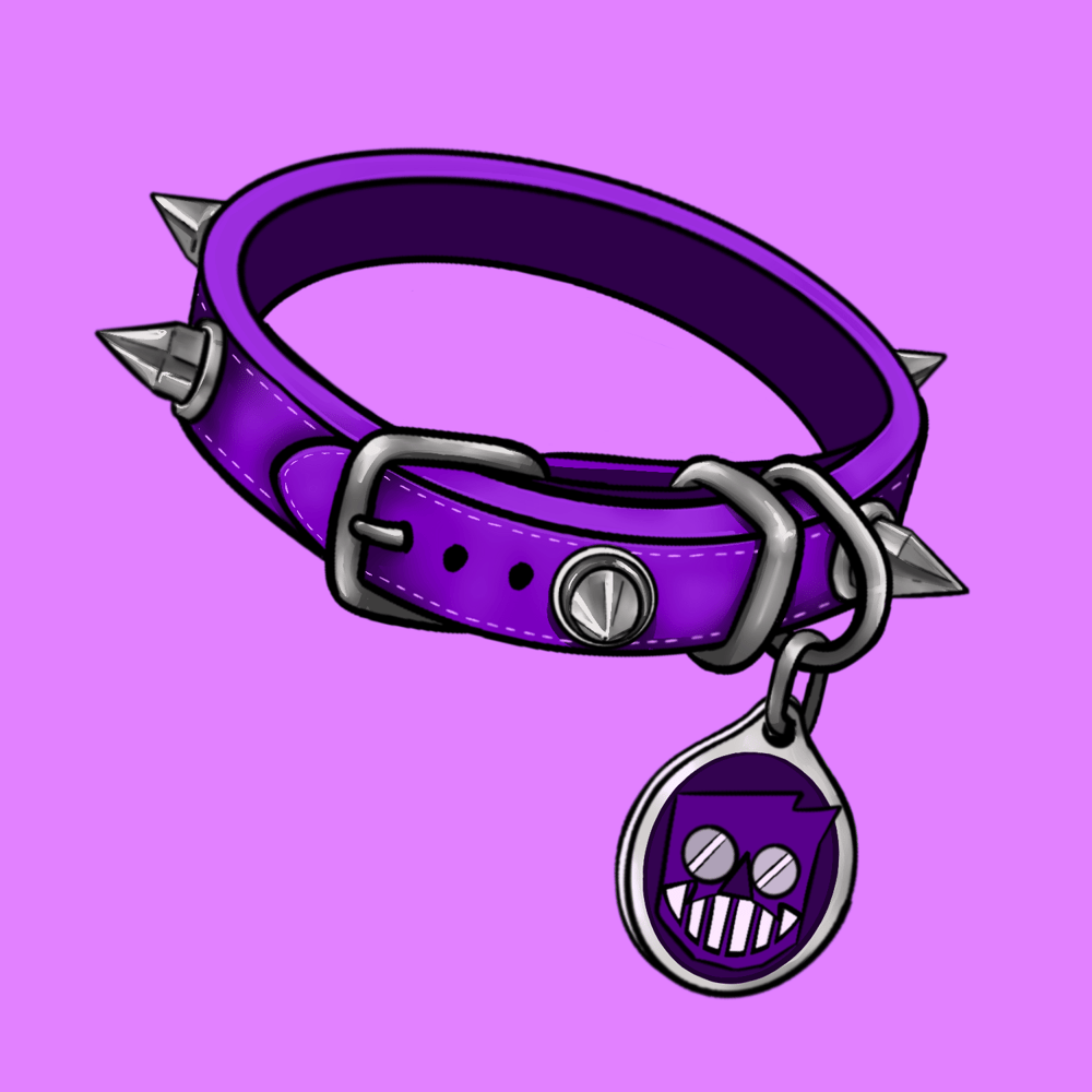 Image of Agent Stone Collar Keychain