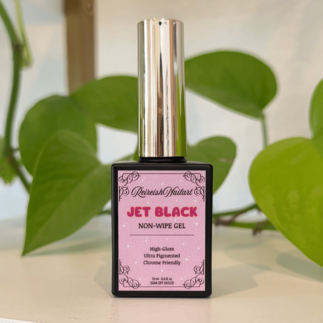 JET BLACK Non-Wipe Gel