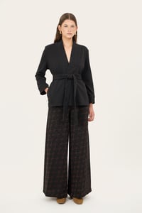 Image 3 of CARDIGAN MARYLIN CORIANDOLO NERO