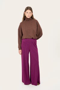 Image 2 of PANTALONE PALOMA MARGHERITA VIOLA