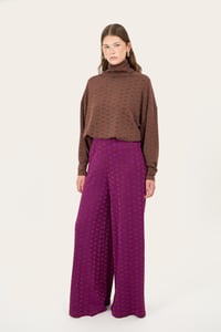 Image 3 of PANTALONE PALOMA MARGHERITA VIOLA