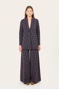 Image 2 of PANTALONE PALOMA GEOMAC MULTI BLU
