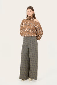 Image 1 of PANTALONE PALOMA GEOMAC MULTI GRIGIO