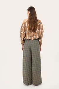 Image 3 of PANTALONE PALOMA GEOMAC MULTI GRIGIO