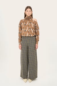 Image 2 of PANTALONE PALOMA GEOMAC MULTI GRIGIO