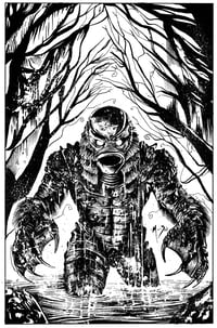 The Gill-Man Art Print