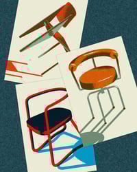 Charlotte Perriand, Jacques Hitier et Jean Prouvé