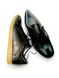 Image 1 of VEGANCRAFT black German Army Trainer sneaker made in Slovakia