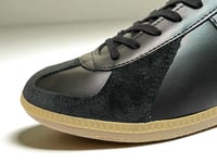 Image 3 of VEGANCRAFT black German Army Trainer sneaker made in Slovakia