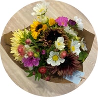 Image 1 of Fortnightly - Large Cottage Stem Bouquet Subscription