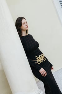 Image 1 of ABITO ALLISTE GEOMAC MULTI NERO