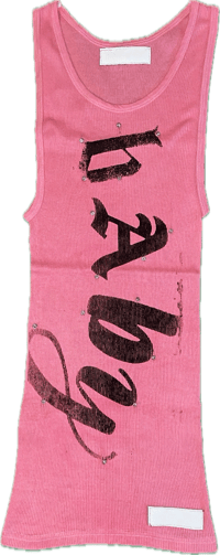 pink baby TANK