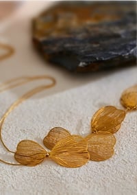 Image 2 of Golden Butterfly Necklace