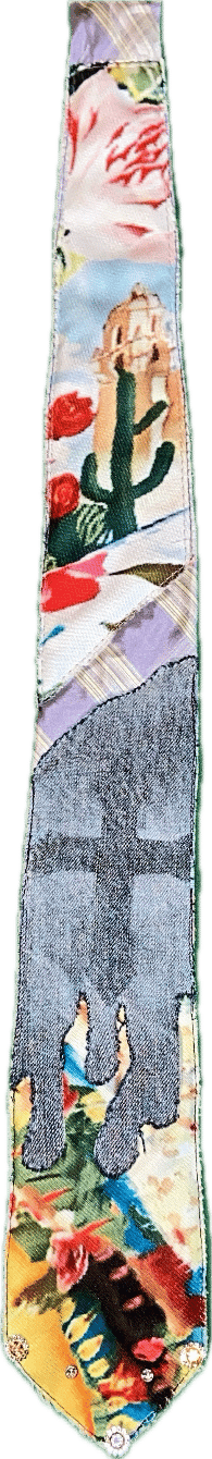 Image 1 of blue jean baby TIE