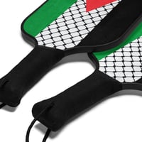 Image 2 of Pickleball Paddle set with Flag