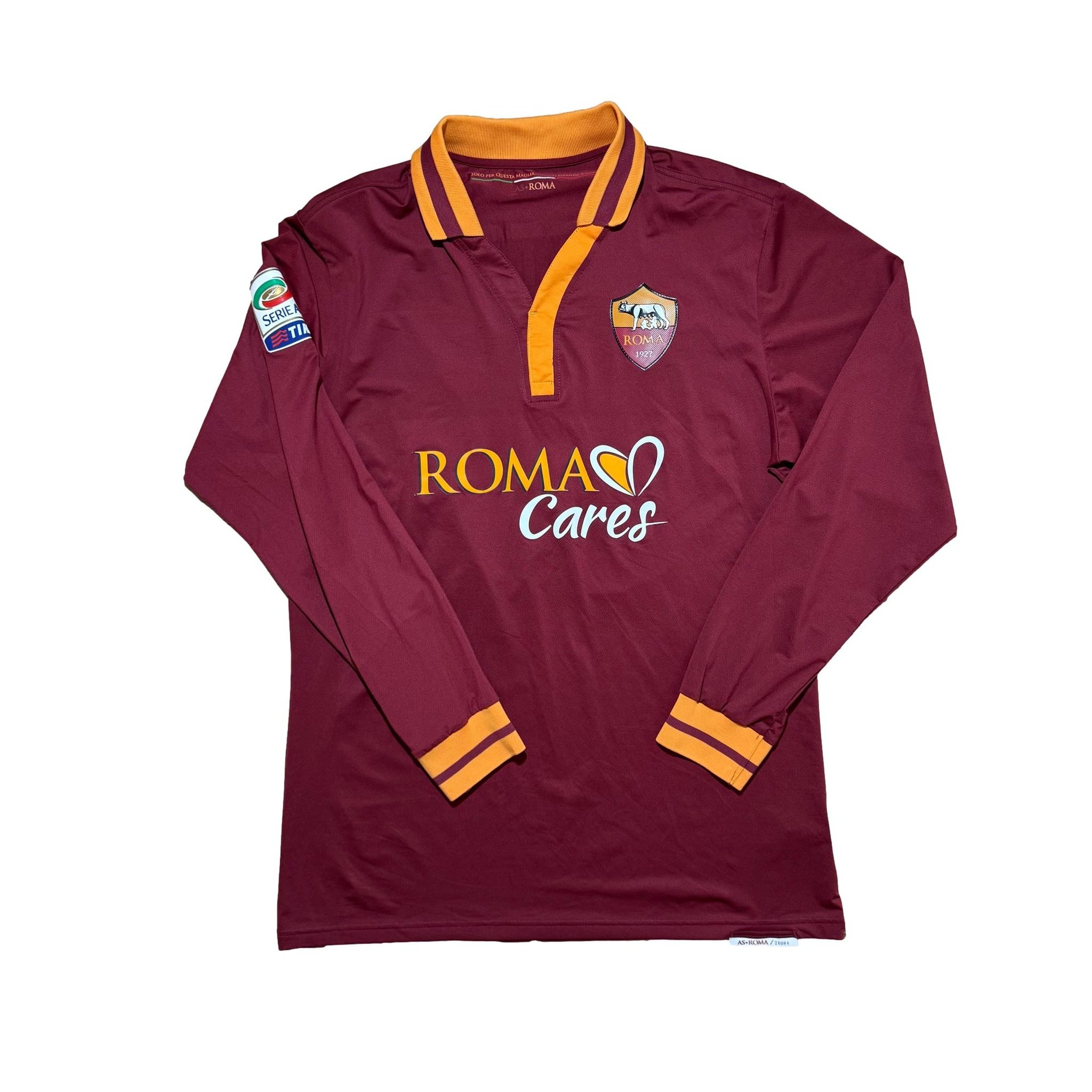 AS Roma Home Shirt 2013 - 2014 (L) Totti 10 Match Issued and