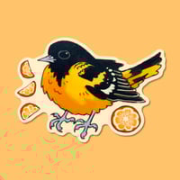Image 1 of baltimore oriole sticker