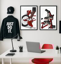 Image 4 of Sneaker Poster Jordan 1 Low x Nigel Sylvester “Better With Time”