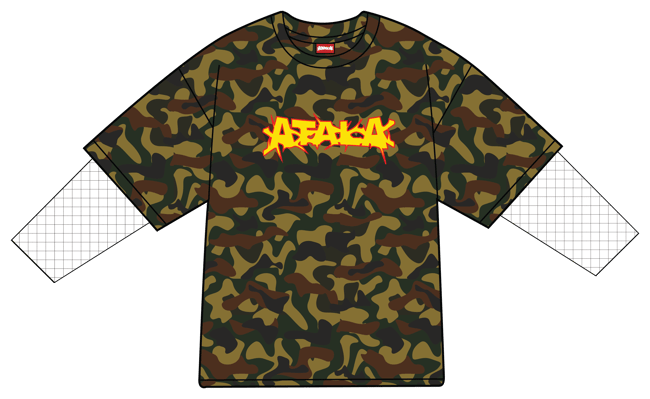 GNRL GREEN LONGSLEEVE [DOUBLE LAYER]