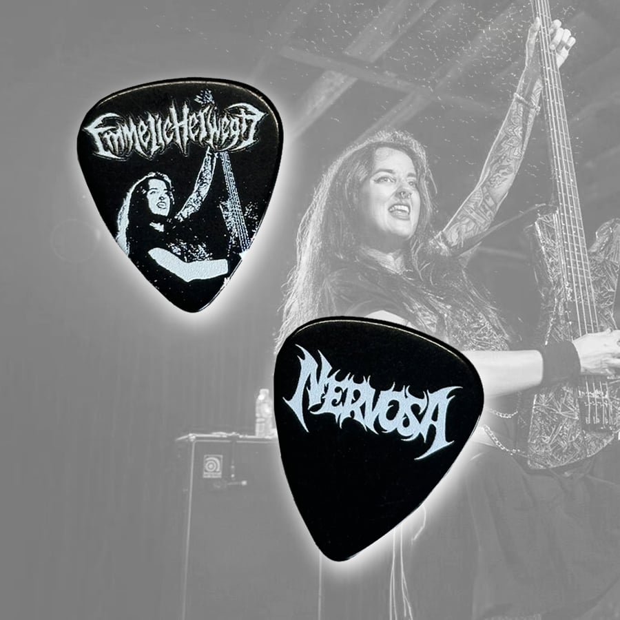 Image of Guitar Pick 'Nervosa'