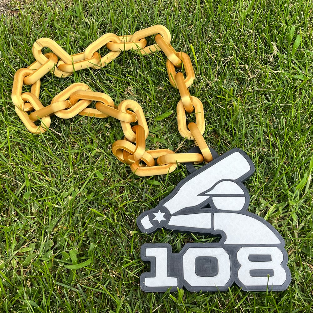Wally $ GOLD Edition / OG 108 Fan Necklace