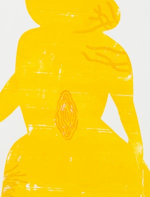 Image of The Yellow Ladies with knife