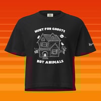 Image 1 of Hunt For Ghosts Not Animals crop top