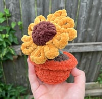 Image 4 of Sunflower and Daisy Potted Plant Plushies | Plush Fidget Toy | ADHD Plushie | Sensory Toys | Plan...
